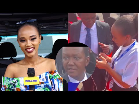 The TRENDING Lady CAUGHT ON CAMERA With CS Mutua FINALLY SPEAKS – Niliomba Tu Number