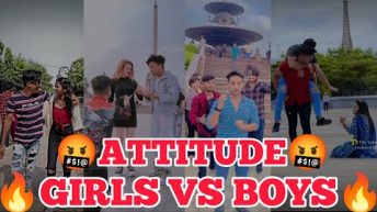 🔥GIRLS VS BOYS ATTITUDE VIDEOS🔥NEW 2022 TRENDING VIDEOS🔥🤬 TERA BAAP AAYA 🤬