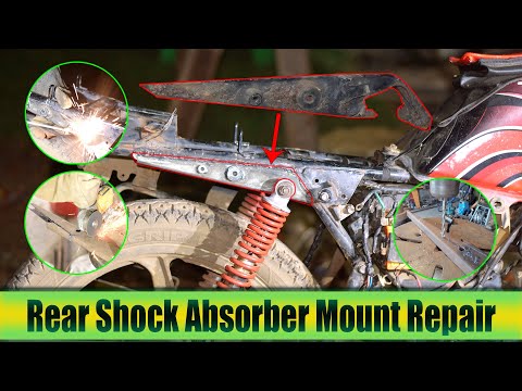 Motorcycle Chassis – Rear Shock Absorber Mount Repair/Welding