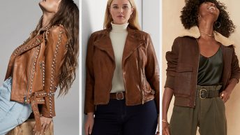 29 Stylish Brown Leather Jackets That’ll Last You Years And Years