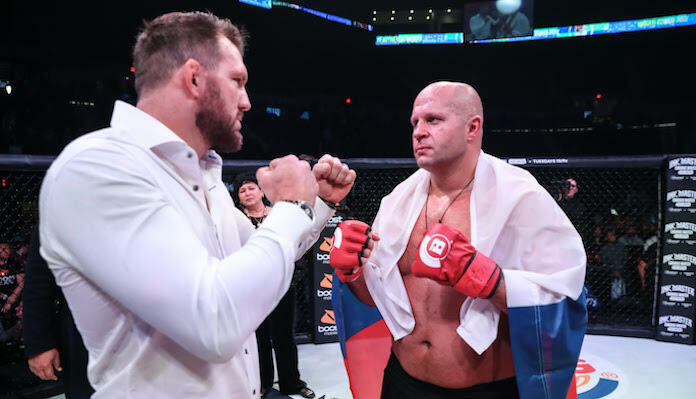 Fedor Emelianenko’s retirement fight against Ryan Bader to headline Bellator 290 on CBS in February