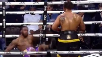 Greg Hardy stuns Hasim Rahman Jr., earns unanimous decision victory (Video)