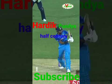 Hardik pandya half century#cricket #short #youtubeshorts #viral #trending