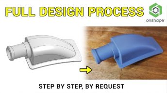 Complex design from start to finish – 3D design for 3D printing pt11