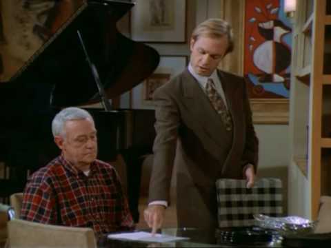 Frasier – Niles: “it’s best not to end a sentence with a preposition.”