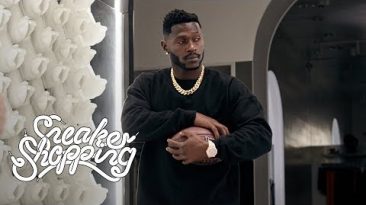 Antonio Brown Goes Sneaker Shopping With Complex