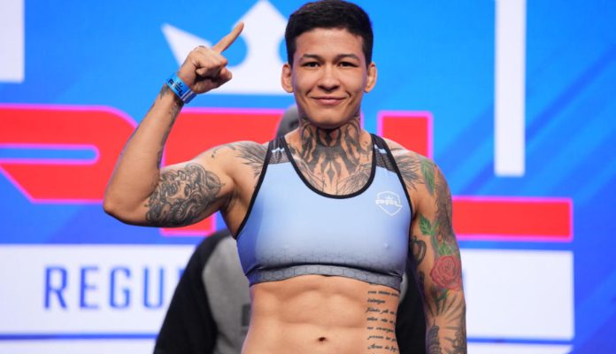 After PFL championship upset, Larissa Pacheco hoping to face Kayla Harrison in quadrilogy matchup next:  “She’s winning 2-1”