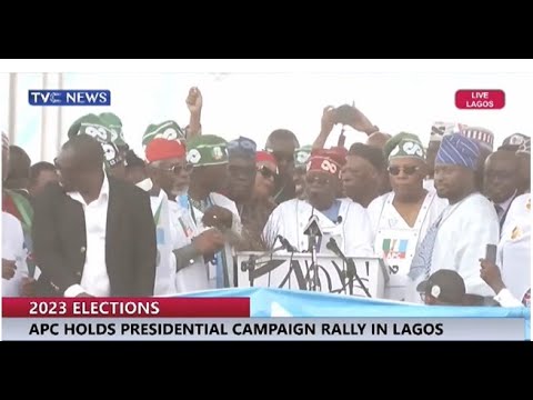 (Trending Video) What Tinubu Said At The APC Presidential Campaign In Lagos State