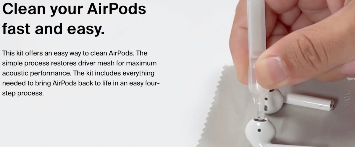 Belkin launches AirPods Cleaning Kit, claims to remove earwax plus restore acoustic performance