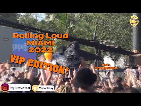 Rolling Loud Miami 2022! (DAY 1) * VIP MUNCHIES EDITION * Instagram: IzzyCreatedThat