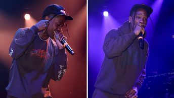 Travis Scott Performs at Art Basel in Miami