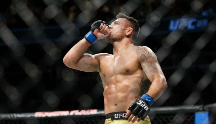 UFC Orlando Results: Rafael dos Anjos stops Bryan Barberena (Video)