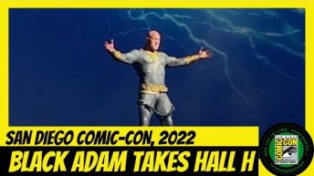 Rock Becomes Black Adam for Hall H SDCC San Diego Comic-con 2022