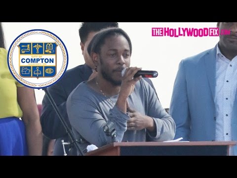 Kendrick Lamar Receives The Key To The City Of Compton (FULL VIDEO) 2.13.16 – TheHollywoodFix.com