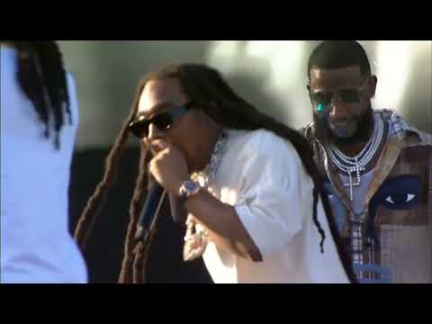 GUCCI MANE BRING OUT MIGOS (ROLLING LOUD 2022) CRAZY SET