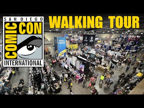 San Diego Comic Con 2022 – Show Floor Walking Tour