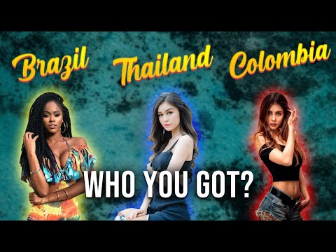 THAILAND, BRAZIL or COLOMBIA   WHO U GOT? @BMT