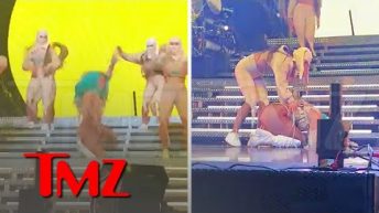 Karol G Falls Mid-Performance in Miami | TMZ