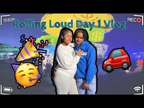 ROLLING LOUD CALIFORNIA 2021 | Road Trip/ Day 1 Vlog| Vlogmas #1 | LIFE WITH TSU & Q