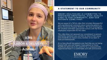 Emory University Has Called The Viral TikTok Of Emory Nurses Sharing Their Labor And Delivery Icks “Disrespectful” And “Unprofessional”