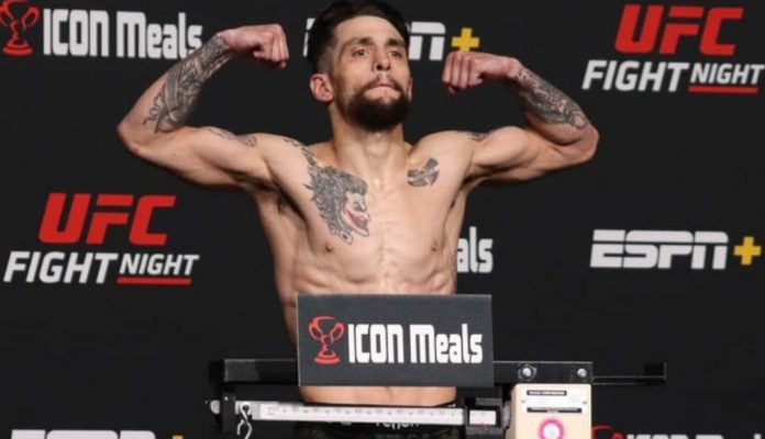 Jay Perrin sends a wanrning to Raul Rosas Jr., confident he’ll “clean this guy up” at UFC 282: “I’m a dog brother and you have never been in a dog fight”