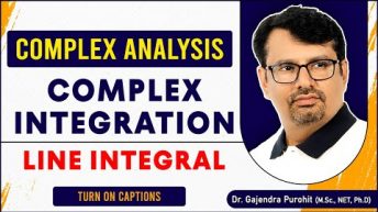 Complex Analysis – Complex Integration Line Integral Example & Solution