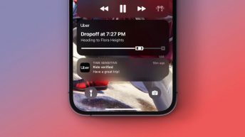 Uber and Uber Eats now rolling out Live Activities for the Lock Screen and iPhone 14 Pro’s Dynamic Island