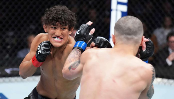 Pros react after Raul Rosas Jr. becomes the youngest fighter to win in the UFC