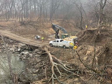 Oil spill in rural Kansas creek shuts down Keystone pipeline