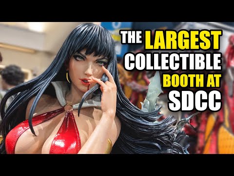 Everything at the Sideshow Booth at San Diego Comic Con 2022!