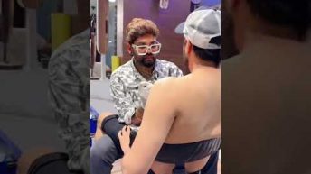 Dad ki real heartbeat tattoo kaisa laga #trending