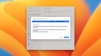 Apple continues to test new ‘Rapid Security Response’ updates, this time for macOS users