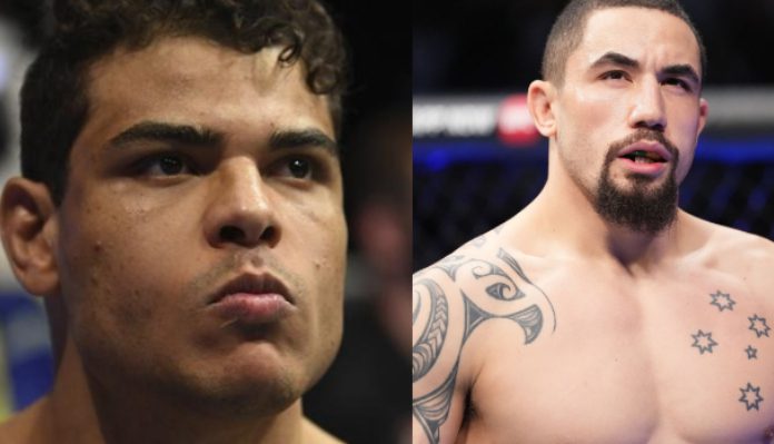 Robert Whittaker believes “notorious” Paulo Costa is trolling with recent claims of not fighting at UFC 284: “I don’t think anybody should pay too much attention to the dude”