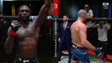 Pros react after Jared Cannonier defeats Sean Strickland at UFC Vegas 66