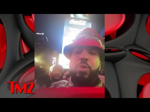 French Montana Leads Morocco World Cup Rally in Packed Times Square | TMZ TV