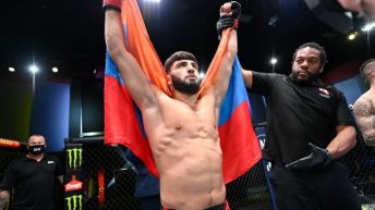 Arman Tsarukyan calls for fights with Charles Oliveira & Beneil Dariush following UFC Vegas 66 win