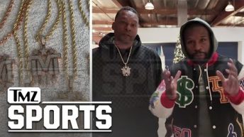 Floyd Mayweather Gifts Friends Custom TMT Chains, Jackets For Holidays | TMZ SPORTS