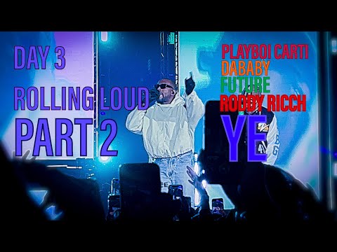 CALIFORNIA TRIP DAY 4 AND 5 | DAY 3 ROLLING LOUD PART 2 | WE SAW YE!!!