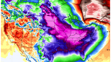 Arctic air, dangerous blizzard to sweep U.S. this week