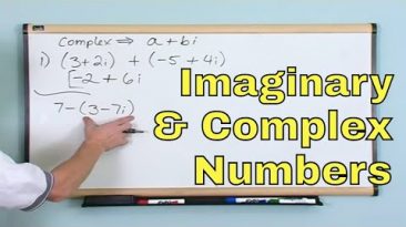 Add, Subtract, Multiply, Divide Imaginary & Complex Numbers – [1]