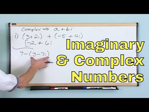 Add, Subtract, Multiply, Divide Imaginary & Complex Numbers – [1]