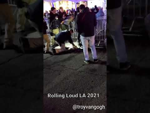 Rolling Loud LA 2021 pickpocket caught.