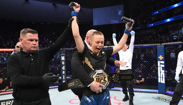 Former UFC champion Rose Namajunas set for grappling match with Gillian Robertson on December 30th