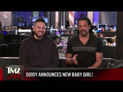 Diddy Announces Surprise Baby Girl Named After Him | TMZ Live