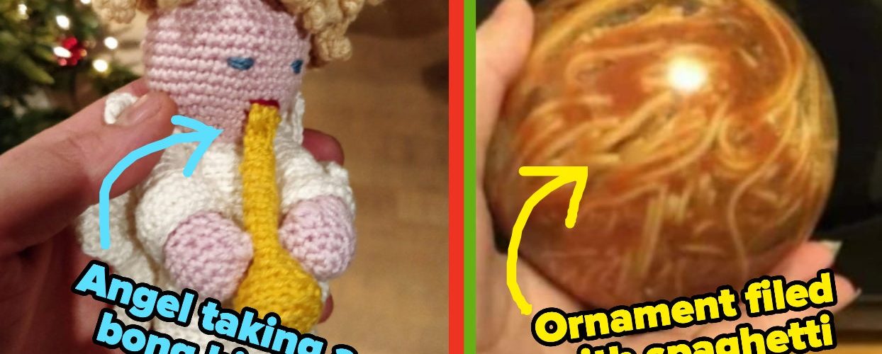 Call Me A Grinch, But These 29 Christmas Ornament Fails Are Genuinely Going To Give Me Nightmares