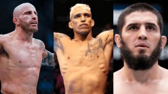 Charles Oliveira makes his pick for Alexander Volkanovski vs Islam Makhachev title fight