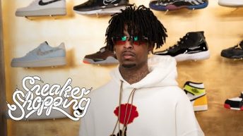 21 Savage Returns For Sneaker Shopping With Complex