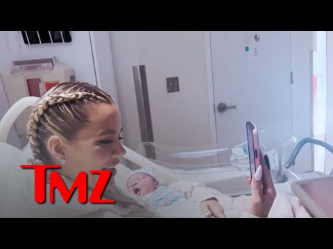 Khloe Meets Second Baby Amid Tristan Drama | TMZ TV