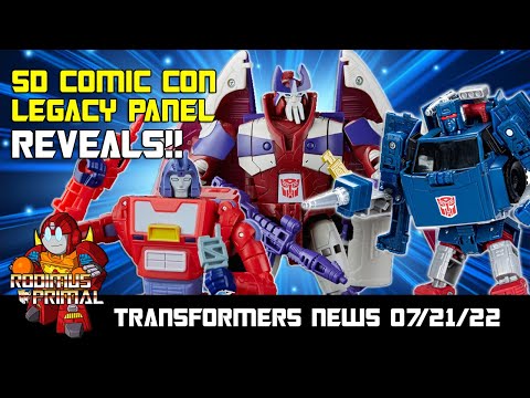 San Diego Comic Con Transformers Legacy Panel REVEALS!