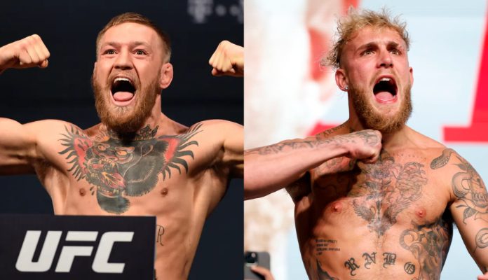 Conor McGregor reacts to Jake Paul signing with the PFL: “Numbnuts gave away 50% of a future purse if he does an mma bout?”